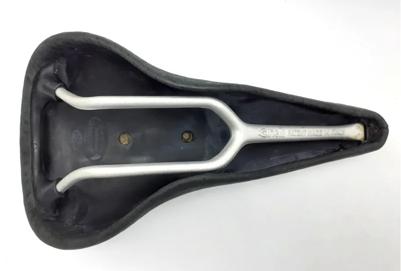 Cinelli Unicanitor Brevettata Saddle with Alloy Y Rail in